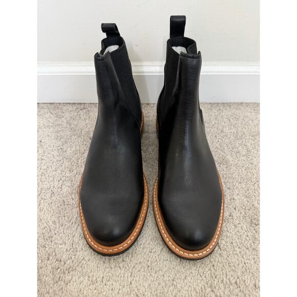 Nisolo Carmen Leather Pull On Ankle Chelsea Boots Black Women's Size 8.5 NWOT - Picture 5 of 12